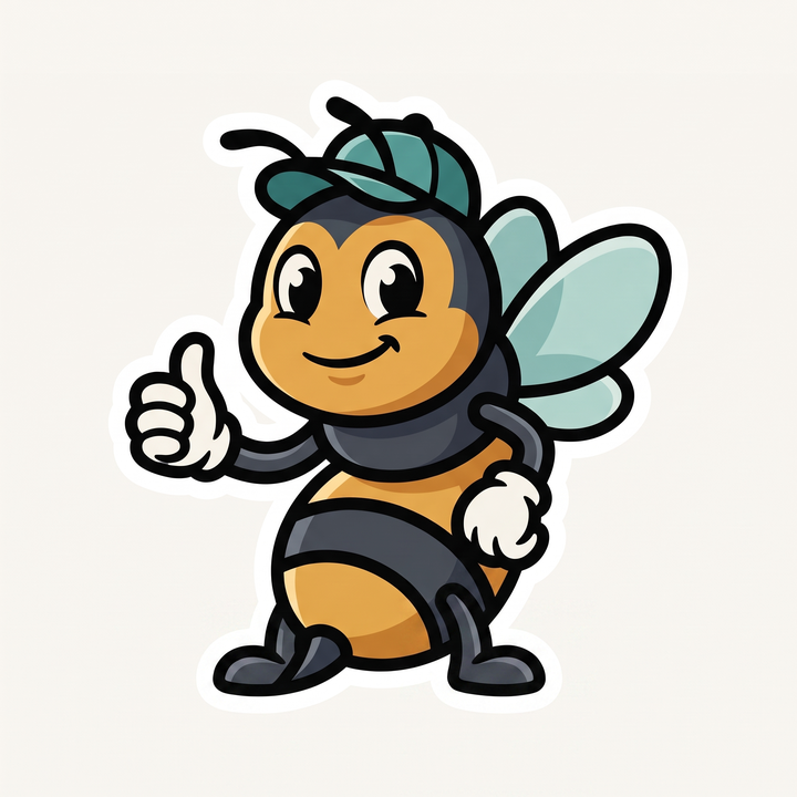 Gigi, the Gig Agent mascot
